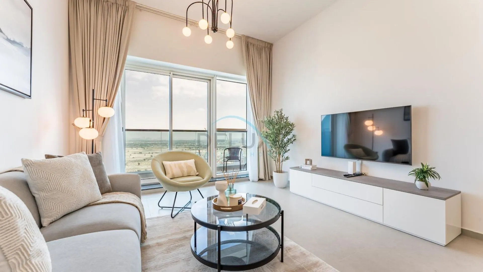 Near Dubai Miracle Garden 1Br With Private Balcony, Orchid Residence, Al Barsha South By Deluxe Holiday Homes