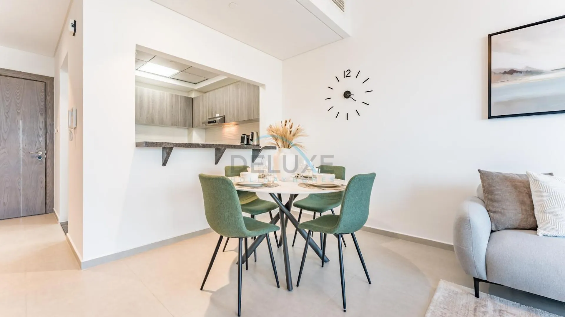 Near Dubai Miracle Garden 1Br With Private Balcony, Orchid Residence, Al Barsha South By Deluxe Holiday Homes United Arab Emirates